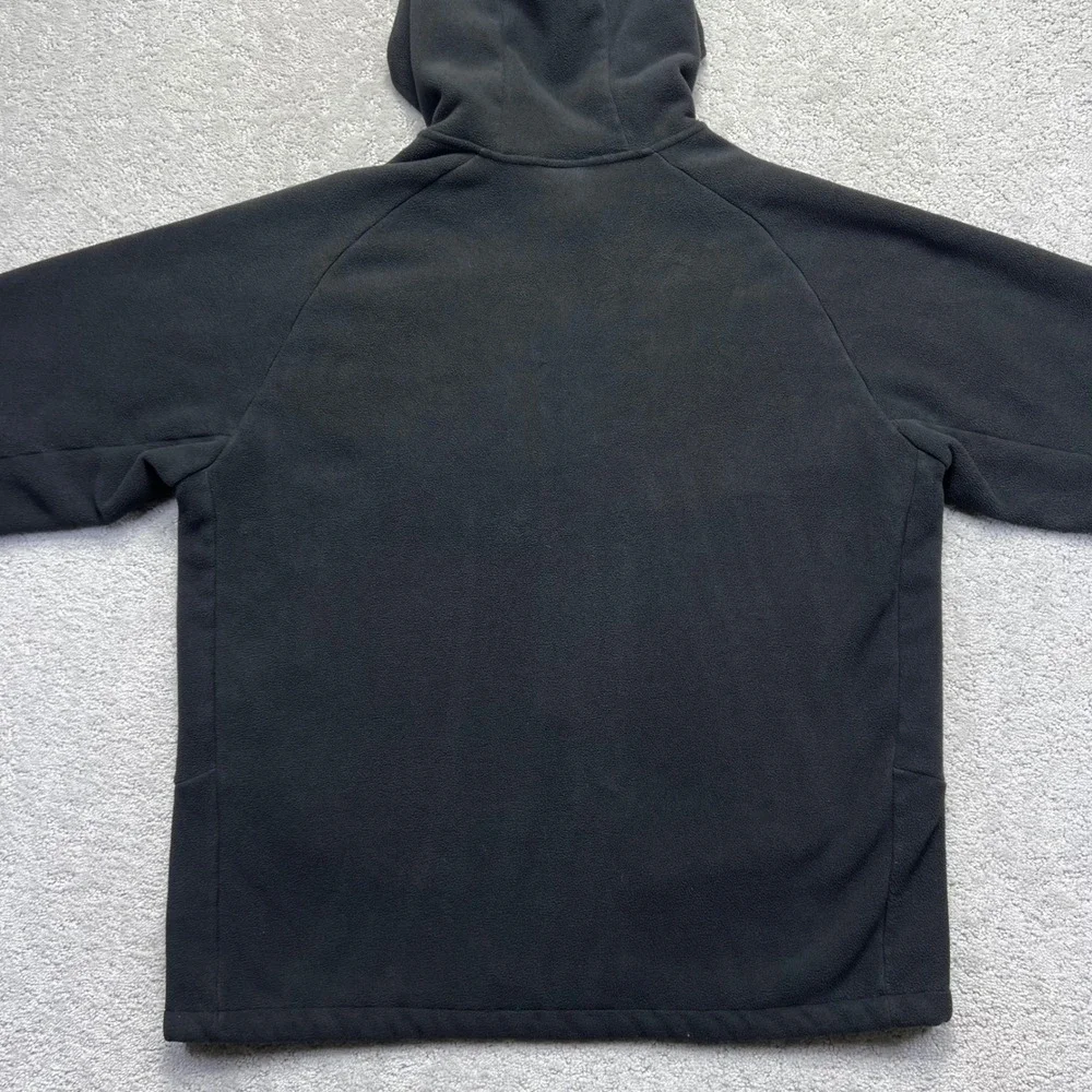 The North Face Jacket XL Black Hooded Fleece Sherpa Zip Up Gorpcore Chimborazo